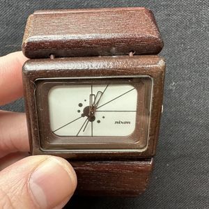 last Day Monday! Nixon The Vega Dark Wood Watch Women’s Watch